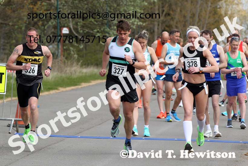 Graded 10k, 2021 Middlesbrough Endeavour Graded 10k, Middlesbrough, Sunday, April 25th. Photo: David T. Hewitson/Sports for All Pics